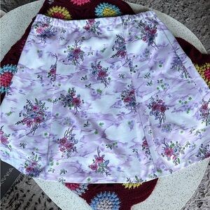 Vintage Mini Skater Skirt for Casual Wear